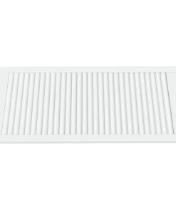 Ante A Lamelle 4 Pz Bianche 99,3x49,4 Cm In Legno Di Pino