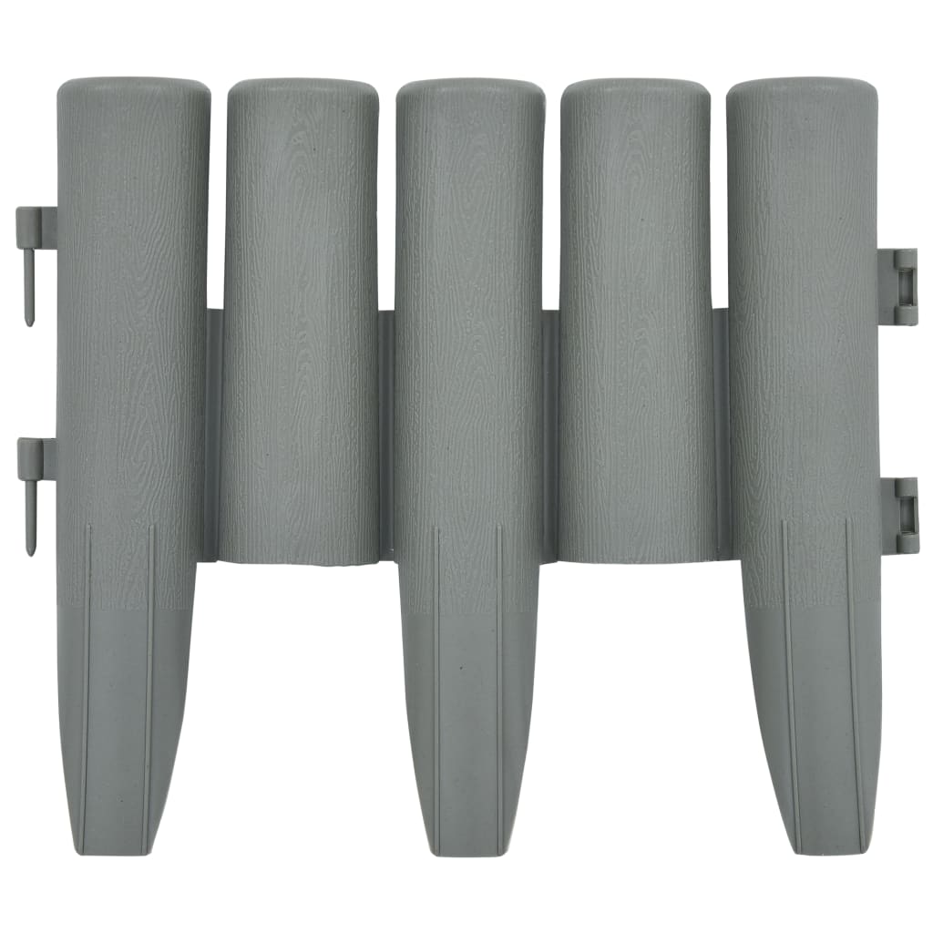 Bordature Per Prato 36 Pz Grigie 10 M In pp