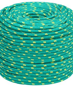 Corda Per Barca Verde 10 Mm 250 M In Polipropilene