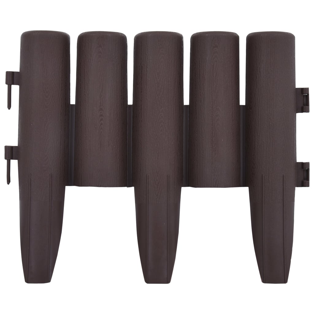 Bordature Per Prato 36 Pz Marroni 10 M In pp - Image 5