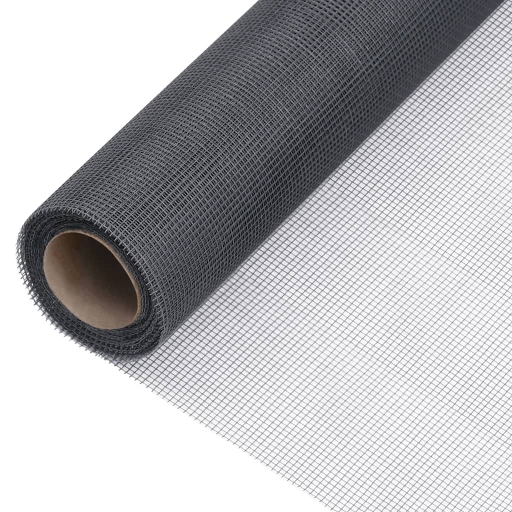 Zanzariera In Fibra Di Vetro 60x2000 Cm Grigia
