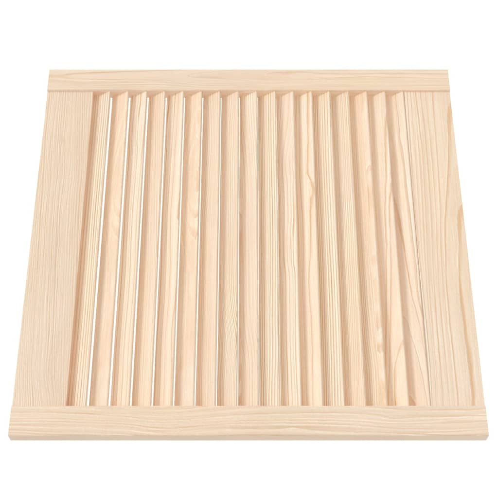 Anta Con Design A Lamelle 61,5x59,4 Cm In Legno Di Pino - Image 2
