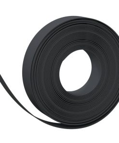 Bordature Da Giardino 2 Pz Nere 10 M 10 Cm In Polietilene