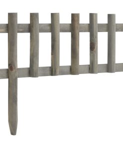 Bordature Per Prato 10 Pz In Legno Di Abete 4,4 M