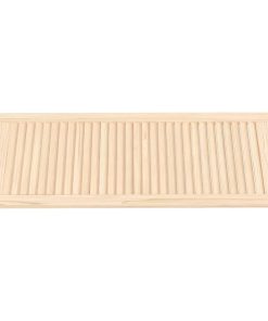 Anta Con Design A Lamelle 99,3x39,4 Cm In Legno Di Pino