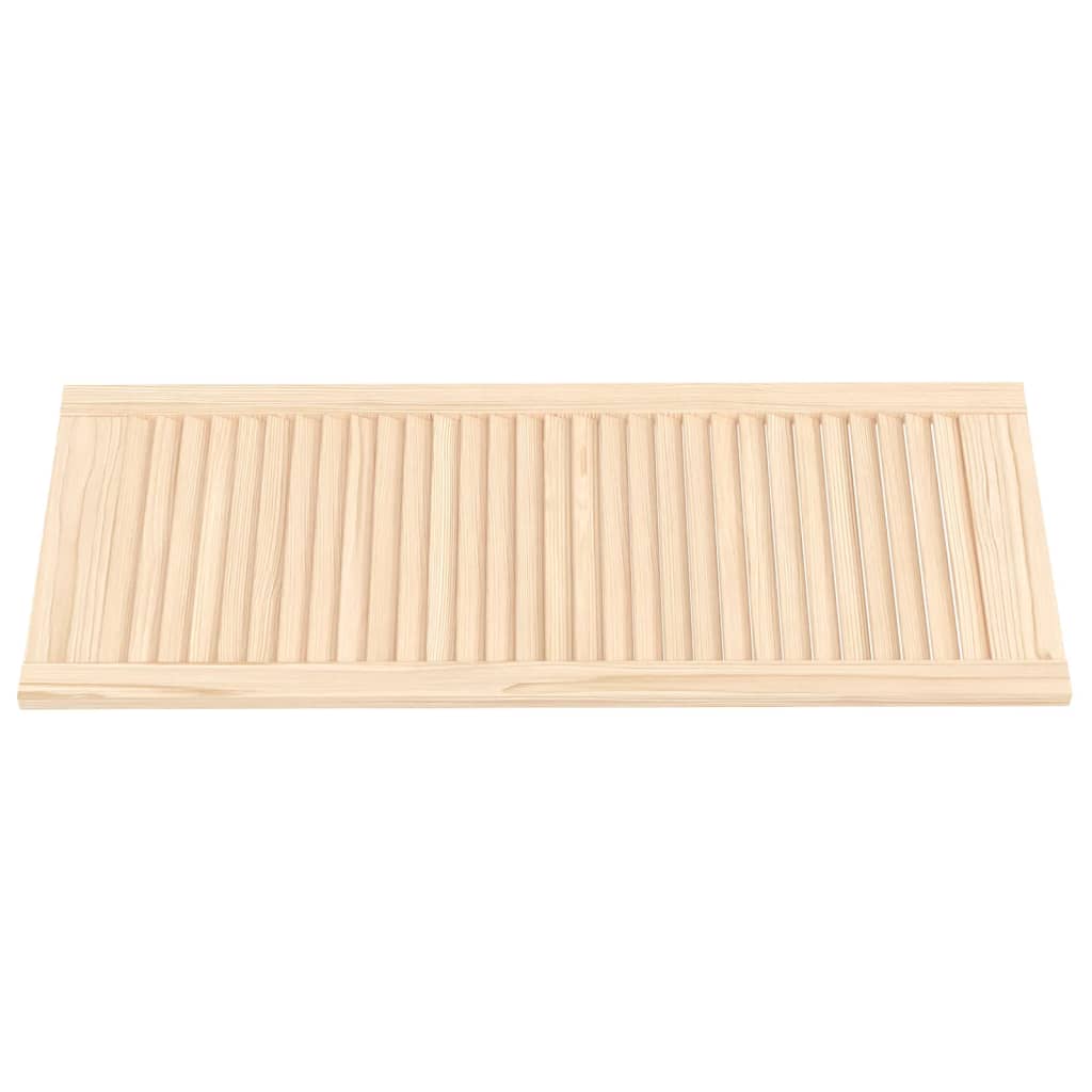 Anta Con Design A Lamelle 99,3x39,4 Cm In Legno Di Pino