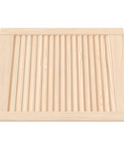Anta Con Design A Lamelle 61,5x49,4 Cm In Legno Di Pino