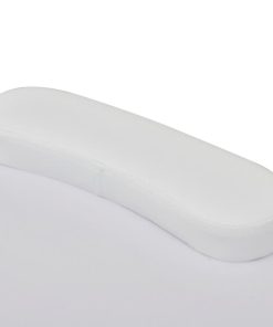 Tavolo Pieghevole Per Manicure Con Rotelle Bianco