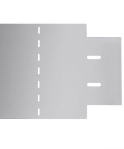 Set 15 Pz Bordo Prato Flessibile In Acciaio Galvanizzato 100 X 14 cm