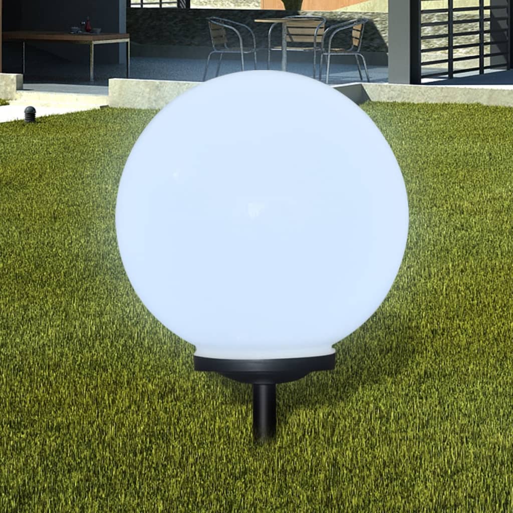 Lampione Solare A Led Da Giardino 40 Cm Con Picchetto - Image 2