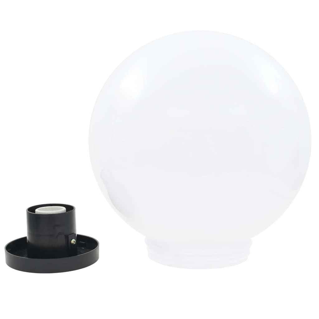 Set Lampade A Led Sferiche 4 Pz 30 Cm In Pmma