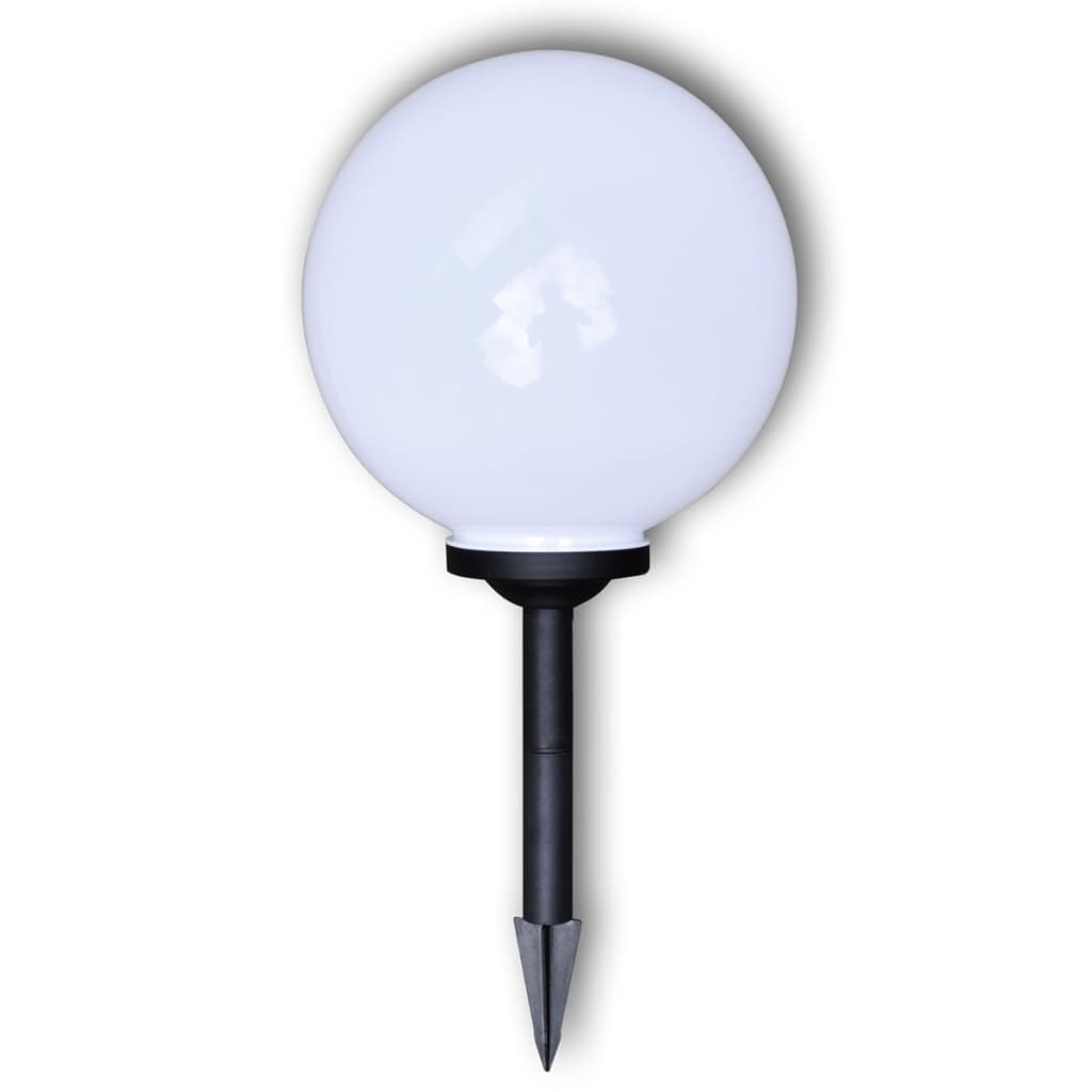 Lampione Solare A Led Da Giardino 2 Pz 30 Cm Con Picchetto