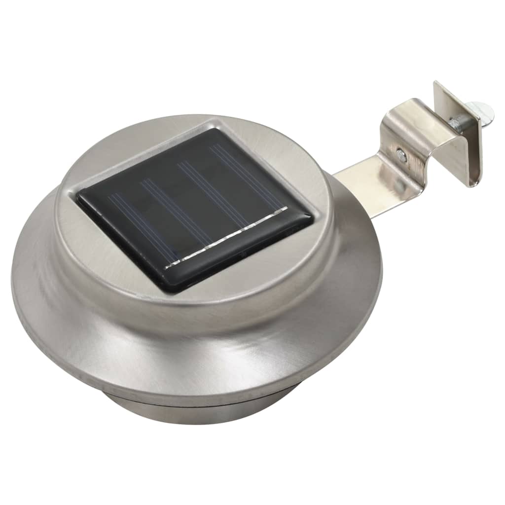 Lampade Solari Da Esterno 12 Pz Led Rotonde 12 Cm Bianche - Image 3