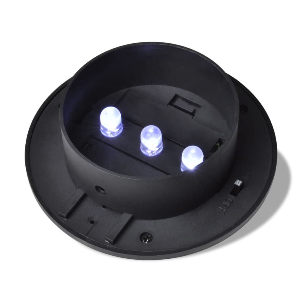 Lampade Solari 6 Pz Luci Per Recinzioni Nere - Image 6