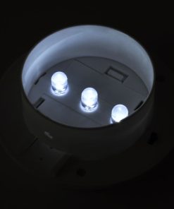 Lampade Solari Da Esterno Per Recinzioni 12 Pz Led Bianco