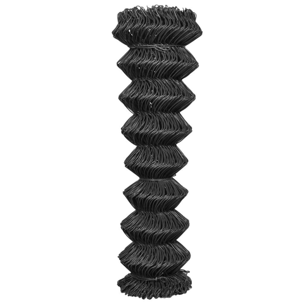 Recinzione In Rete In Acciaio 15x1,5 M Grigio - Image 2