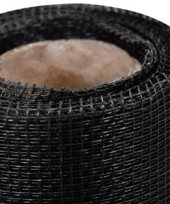 Zanzariera In Fibra Di Vetro 100x1000 Cm Nera