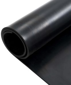 Tappetino Antiscivolo In Gomma 1,2x2 M 8 Mm Liscio