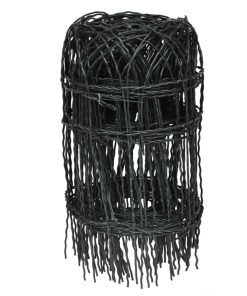 Recinzione Per Giardino In Ferro Verniciato A Polvere 10x0,4 M