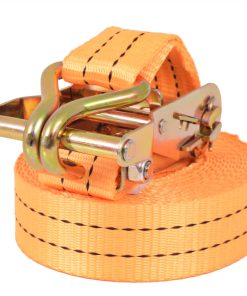 Cinghie D'ancoraggio 4 Pz A Cricchetto 1 T 6mx38mm Arancione