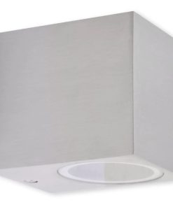 Luce Da Parete Per Esterno A Cubo 2 pz