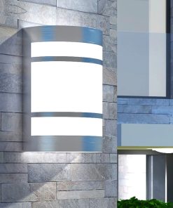 Luce Da Parete Per Esterno In Acciaio Inox