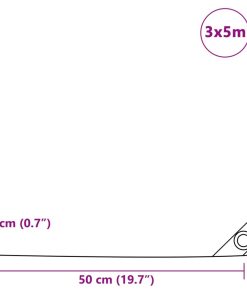 Telone 650 G/m² 3x5 M Blu