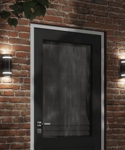 Applique Per Esterni Nera In Alluminio Pressofuso