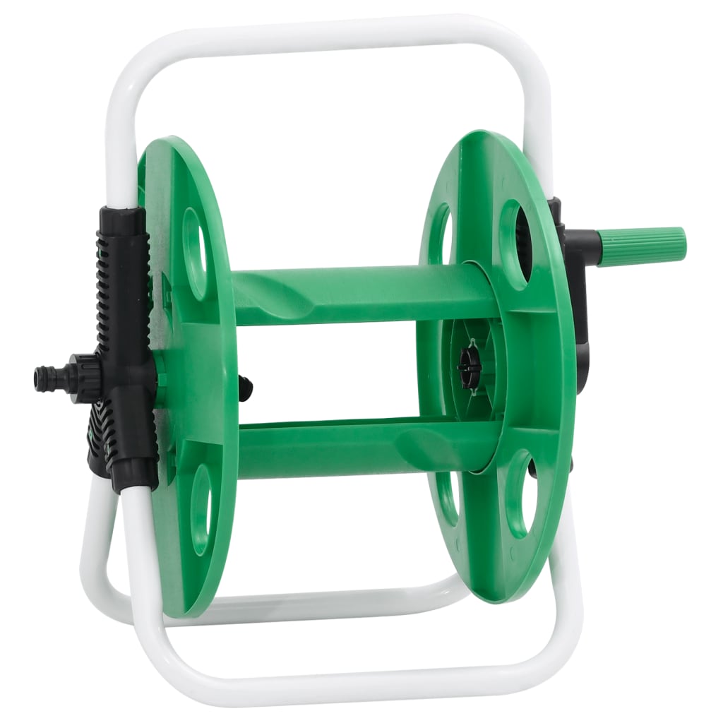 Carrello Avvolgitubo Autonomo Tubo Flessibile 45 M 1/2" Acciaio