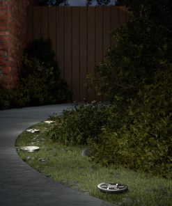 Luci Solari Da Terra Con Picchetti Da Esterno 4pz Bianco Caldo