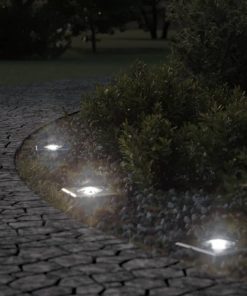 Luce Per Esterni Quadrata Nera 10,5x10,5cm Alluminio Pressofuso