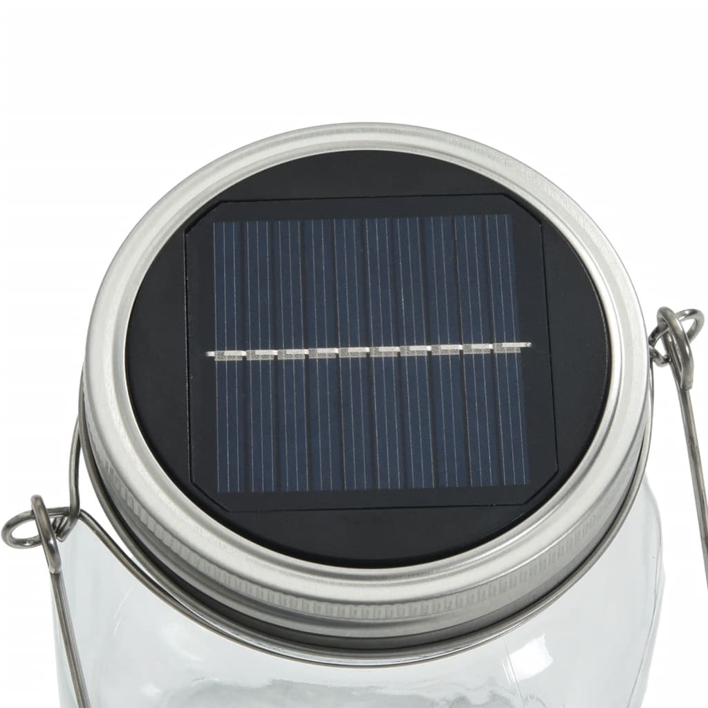 Lampada Solare In Vetro Da Esterno 12pz Bianco Caldo - Image 6