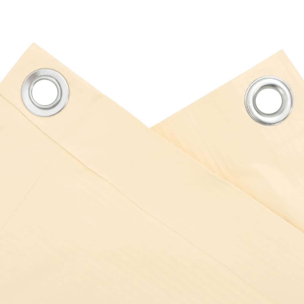 Paravento Da Balcone Crema 500x120 Cm In Pvc - Image 6