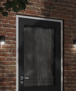 Applique Per Esterni Nera In Alluminio Pressofuso