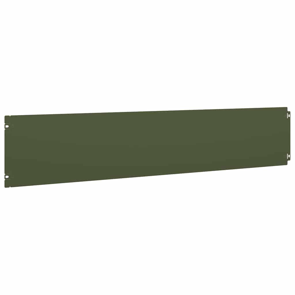 Bordure Per Prato 30 Pz Verde Oliva Acciaio Laminato A Freddo - Image 5