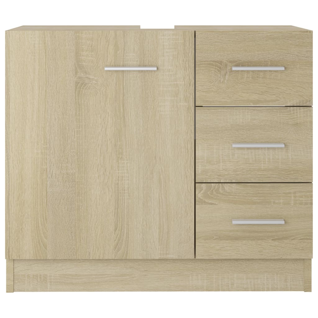 Mobile Sottolavabo Rovere Sonoma 63x30x54 Cm Legno Multistrato - Image 6
