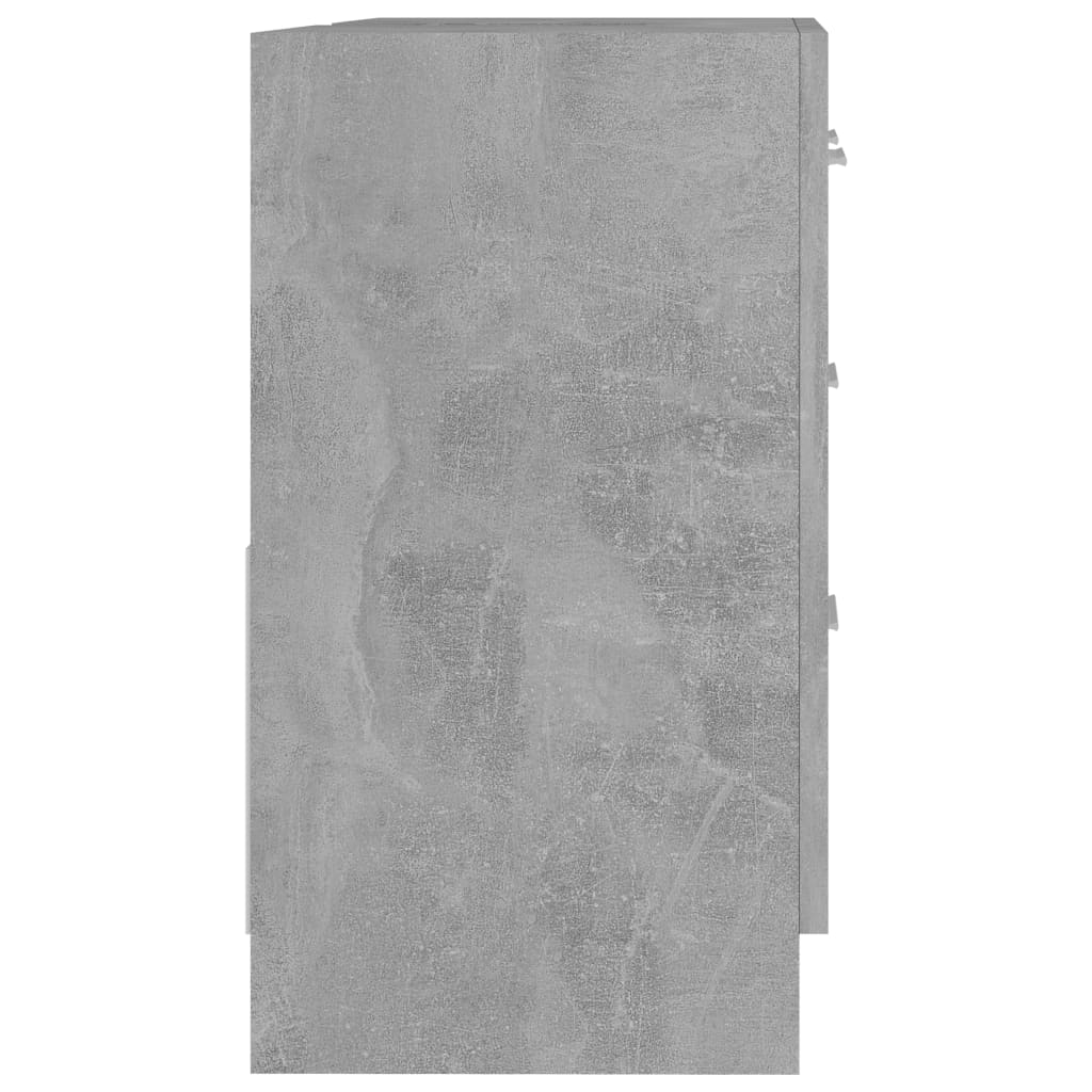 Mobile Sottolavabo Grigio Cemento 63x30x54 Cm Legno Multistrato - Image 3