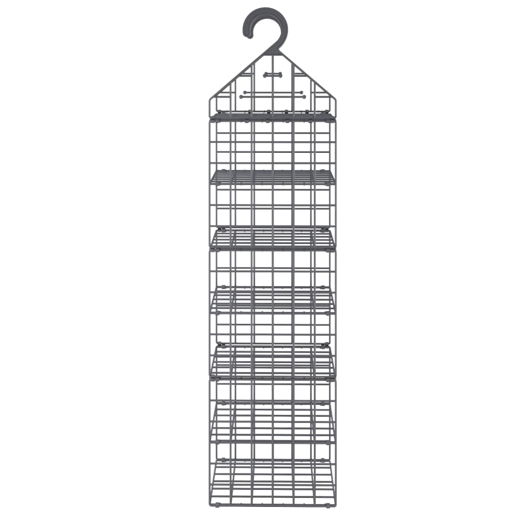 Organizer Per Armadio Da Appendere Con 7 Ripiani 2 pz - Image 5