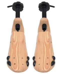 Tendiscarpe 2 Paia Taglia 36-40 In Legno Massello Di Pino