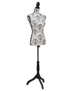 Busto Sartoriale Donna Bianco E Nero