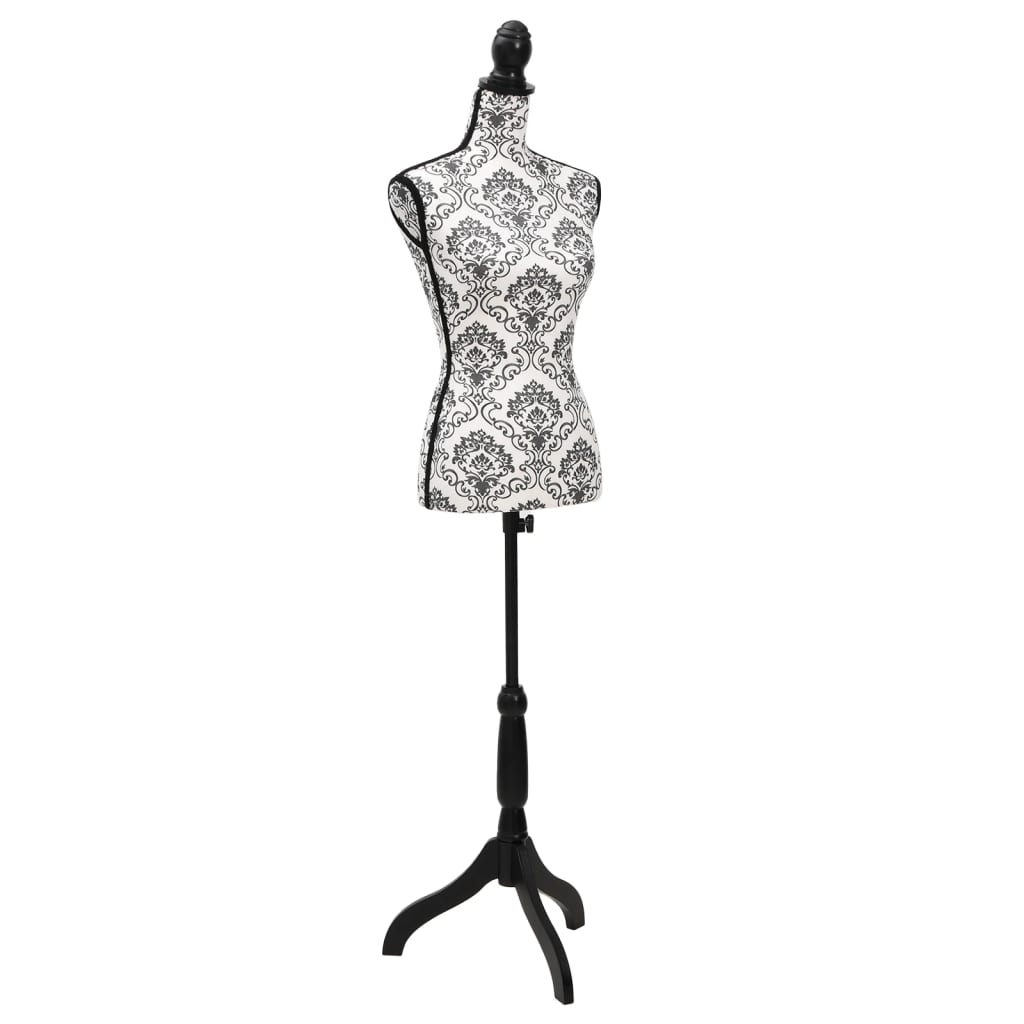 Busto Sartoriale Donna Bianco E Nero