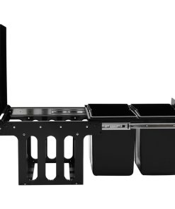 Cestino Estraibile Per Mobile Cucina Chiusura Ammortizzata 36l