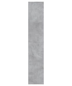 Scarpiera Grigio Cemento 54x34x183 Cm In Truciolato