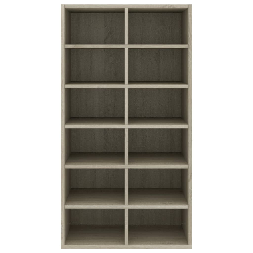 Scarpiera Rovere Sonoma 54x34x100,5 Cm In Legno Multistrato - Image 2