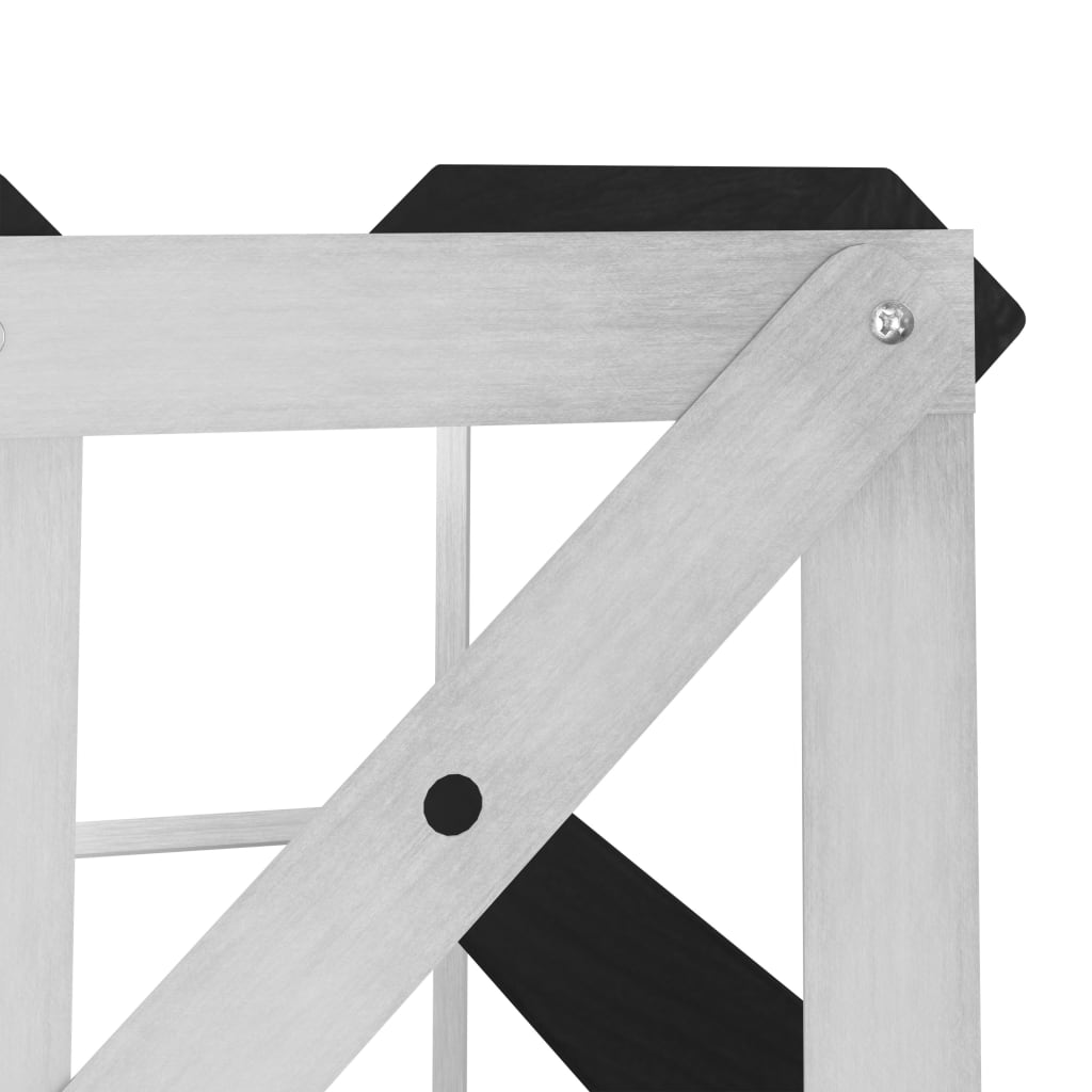 Portavini Da 120 Bottiglie Nero In Legno Massello Di Pino - Image 6