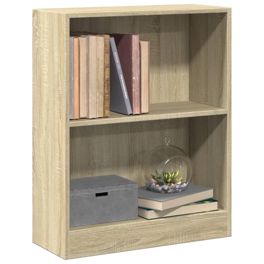 Libreria Rovere Sonoma 60x24x76 Cm In Legno Multistrato - Image 2