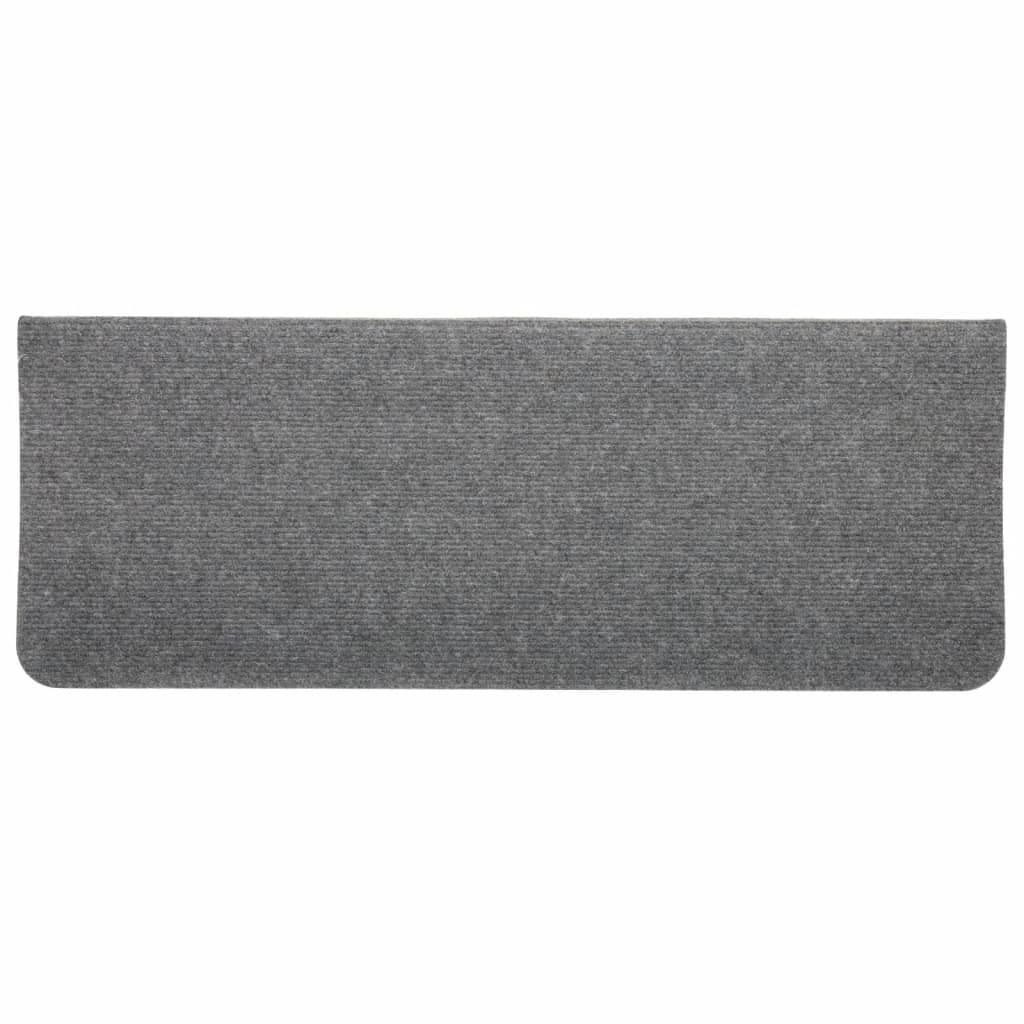 Tappetini Autoadesivi Per Scale 15 Pz 65x24,5x3,5 Cm Grigio - Image 6