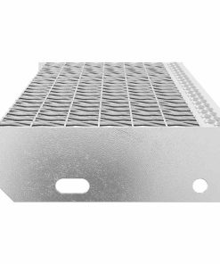 Gradino In Griglia 80x24x7 Cm Acciaio Zincato