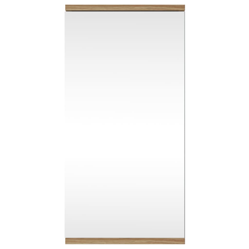 Armadietto Angolare Con Specchio Da Bagno Rovere 30x24x60 cm - Image 4