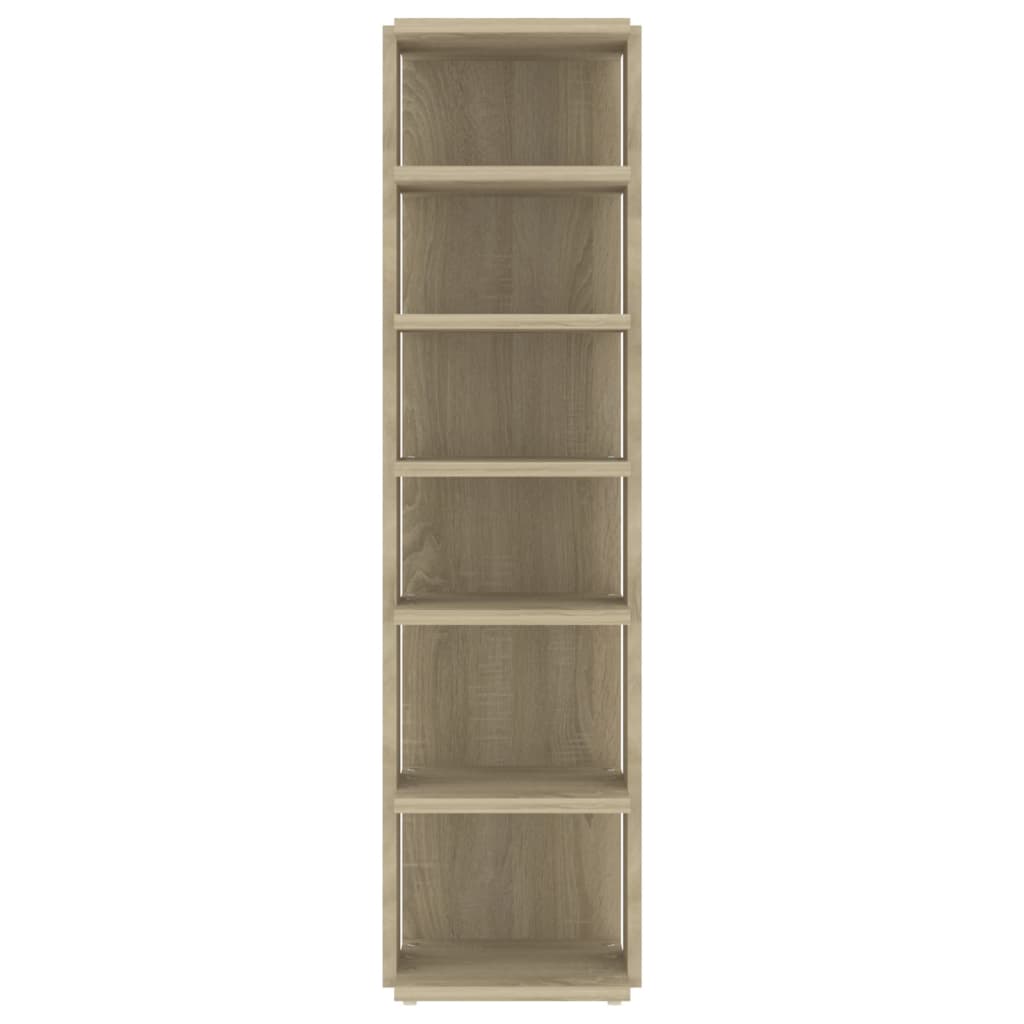 Scarpiera Rovere Sonoma 27,5x27x102 Cm In Legno Multistrato - Image 3